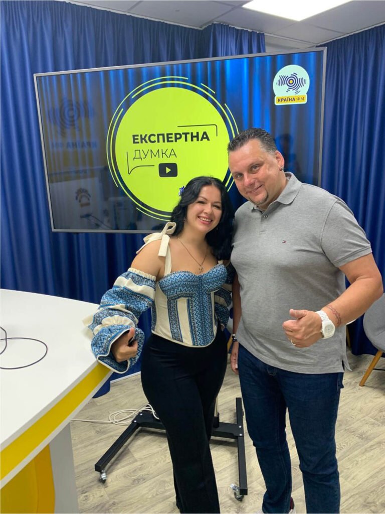 Сергій Скаєр разом з Кравченко Оленою